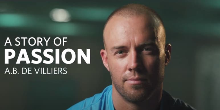 A B de Villiers, international cricketer.