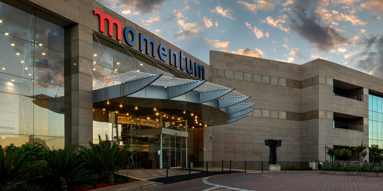 Building front of Momentum offices in Centurion where Momentum Financial Planning is based.  
