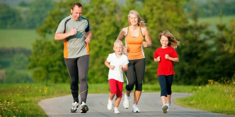 Healthy family on the hospital plan from Momentum, otherwise known as the Custom Option, which is great if you need primarily hospital cover.