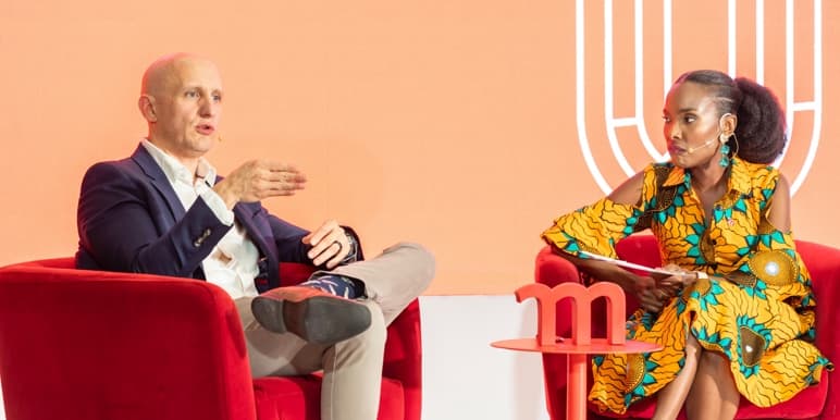 Paul Nixon, Head of Behavioural Finance at Momentum Investments and Cebile Zibi, Head of Marketing at Momentum Money at #ScienceOfSuccess Festival 2023.