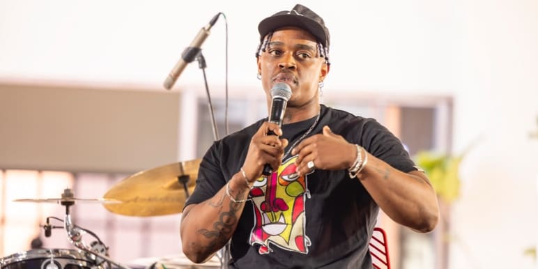 Samurai Farai, independent artist at the #ScienceOfSuccess Festival 2023.
